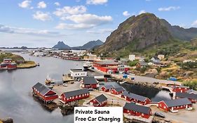 Ytterviks Rorbu Lofoten Private Sauna&Free elektric CarCharging